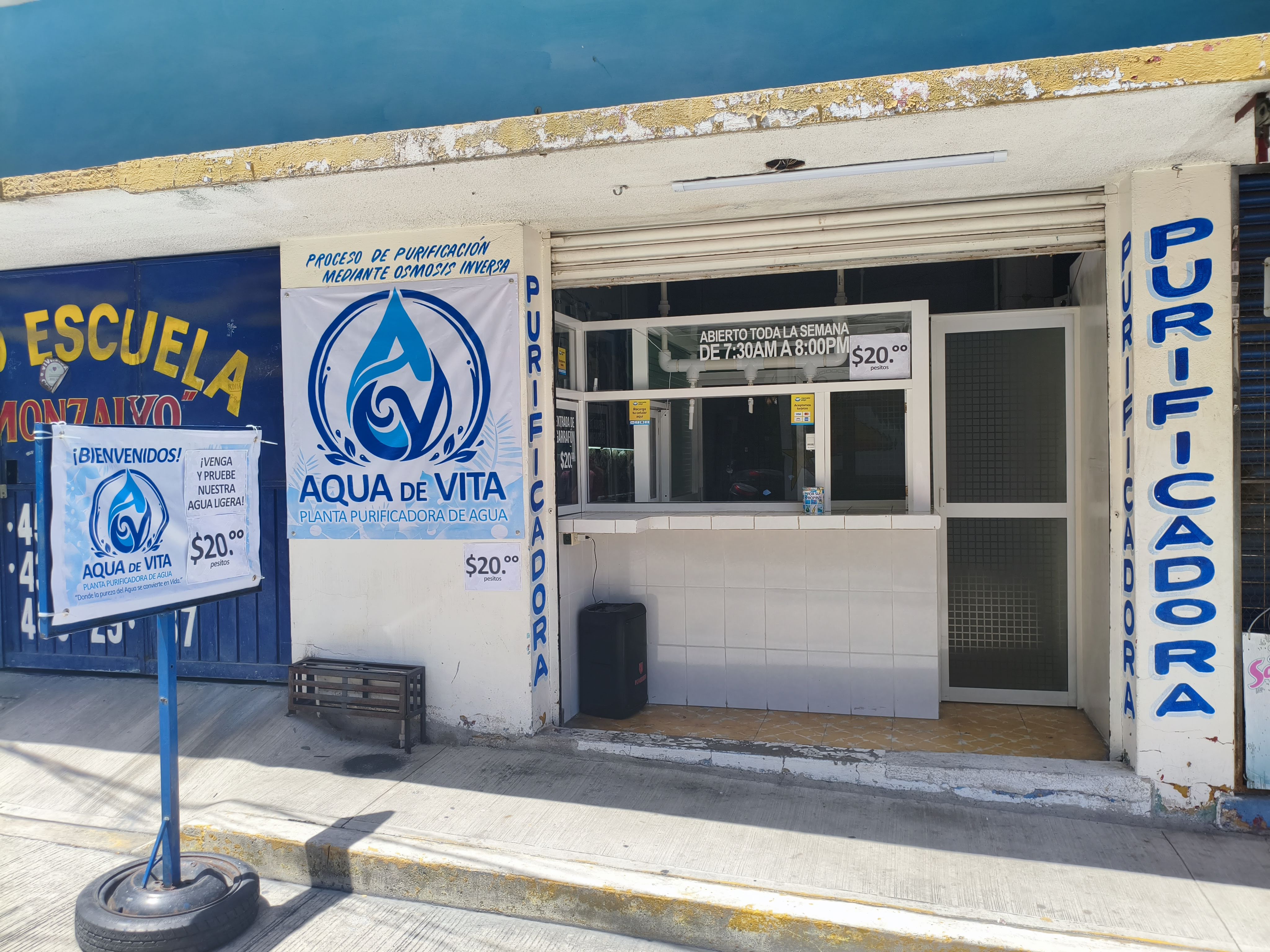 Planta purificadora de agua Agua de Vita